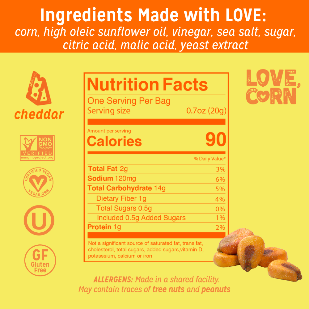 LOVE CORN - Cheddar