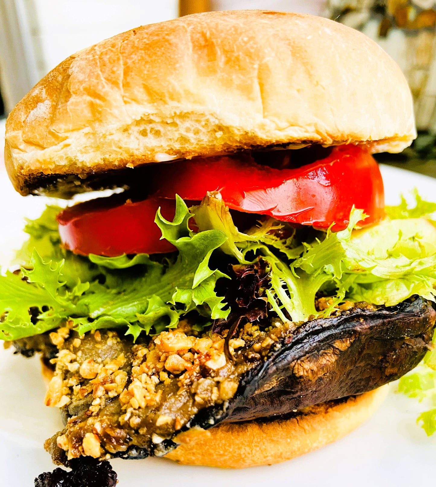 Black Truffle Macadamia Nut "Brie"