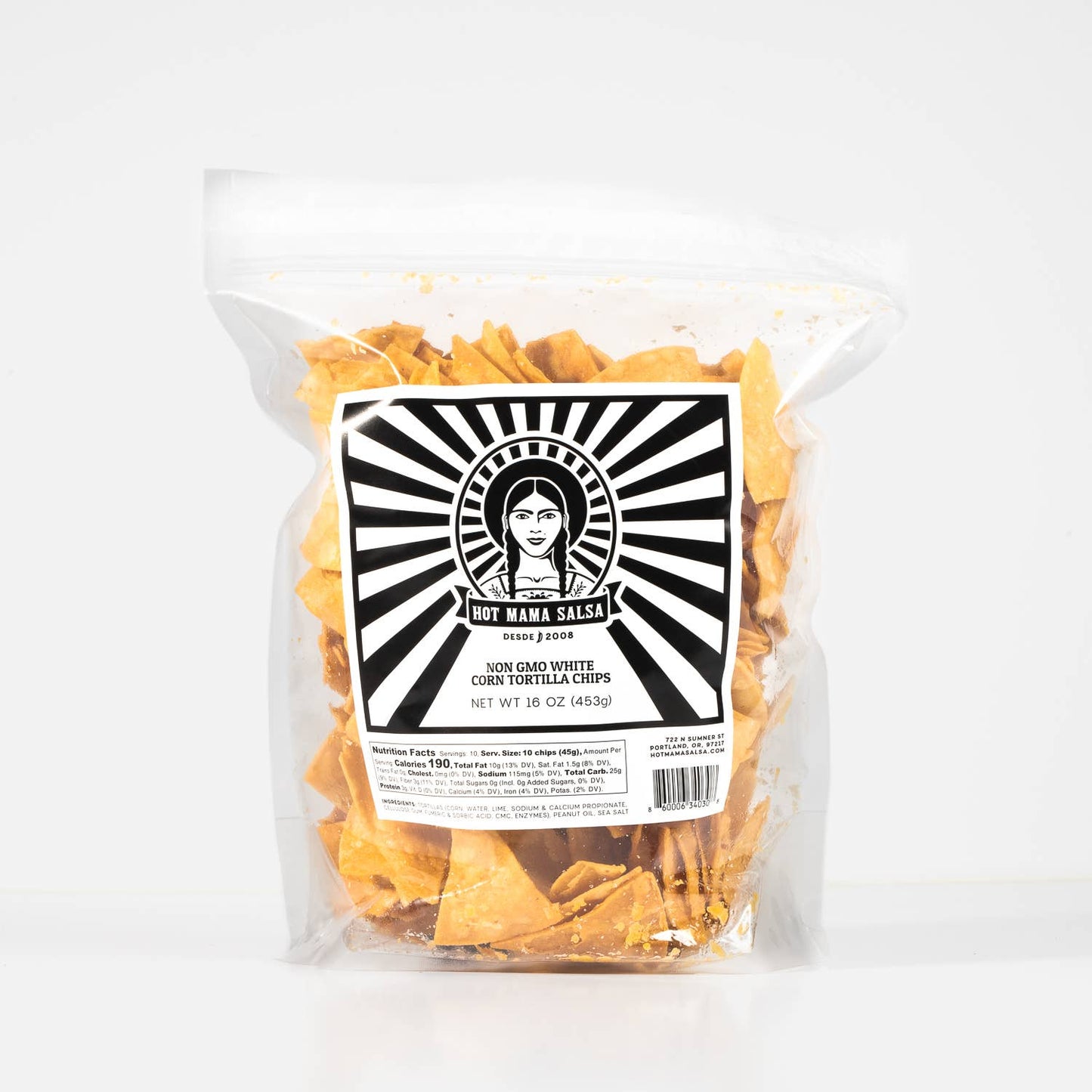 Hot Mama Salsa - White Corn Chips