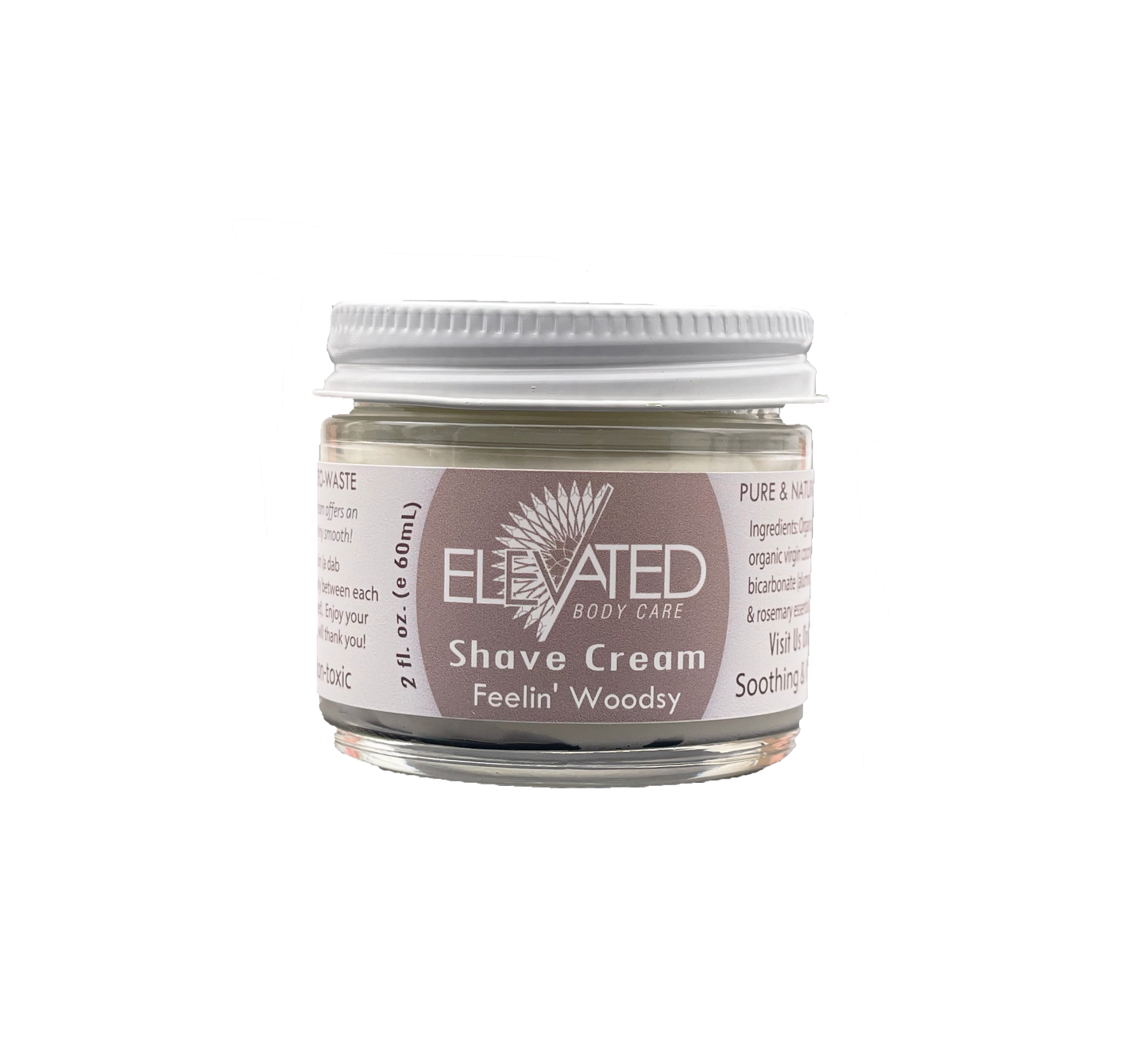 Taylor's Naturals - ELEVATED - Shave Cream • Men & Women • Feelin' Woodsy