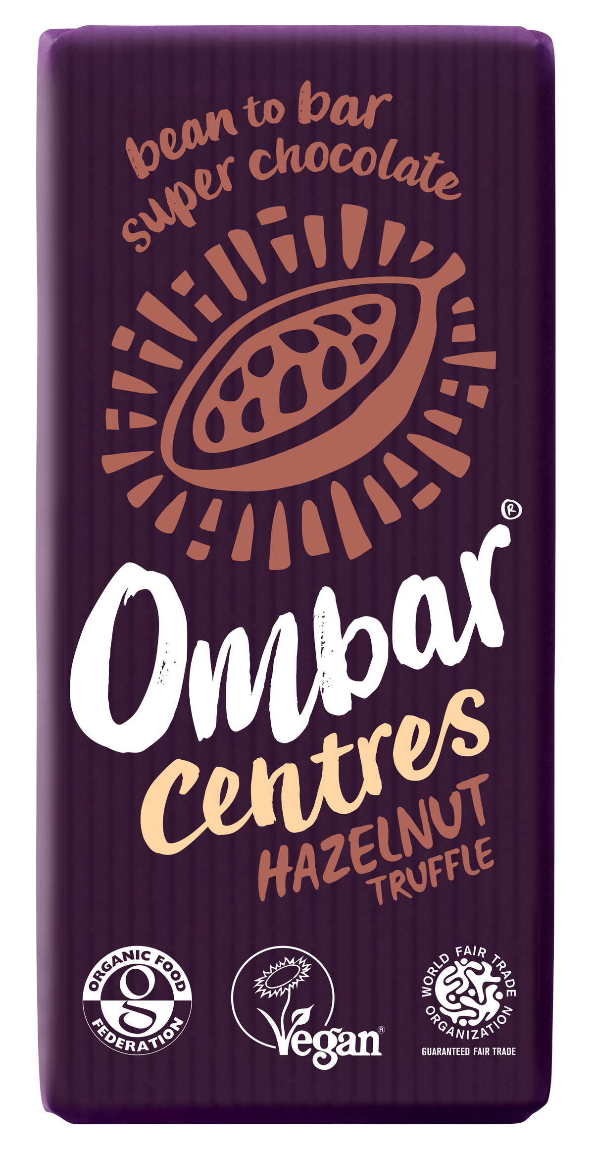 Ombar - Ombar Centres Hazelnut Truffle Chocolate Bar 70g