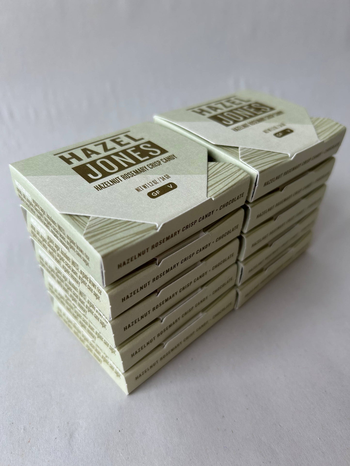 Oregon Bark - Hazel Jones - Hazelnut Rosemary Crisp Candy in Chocolate