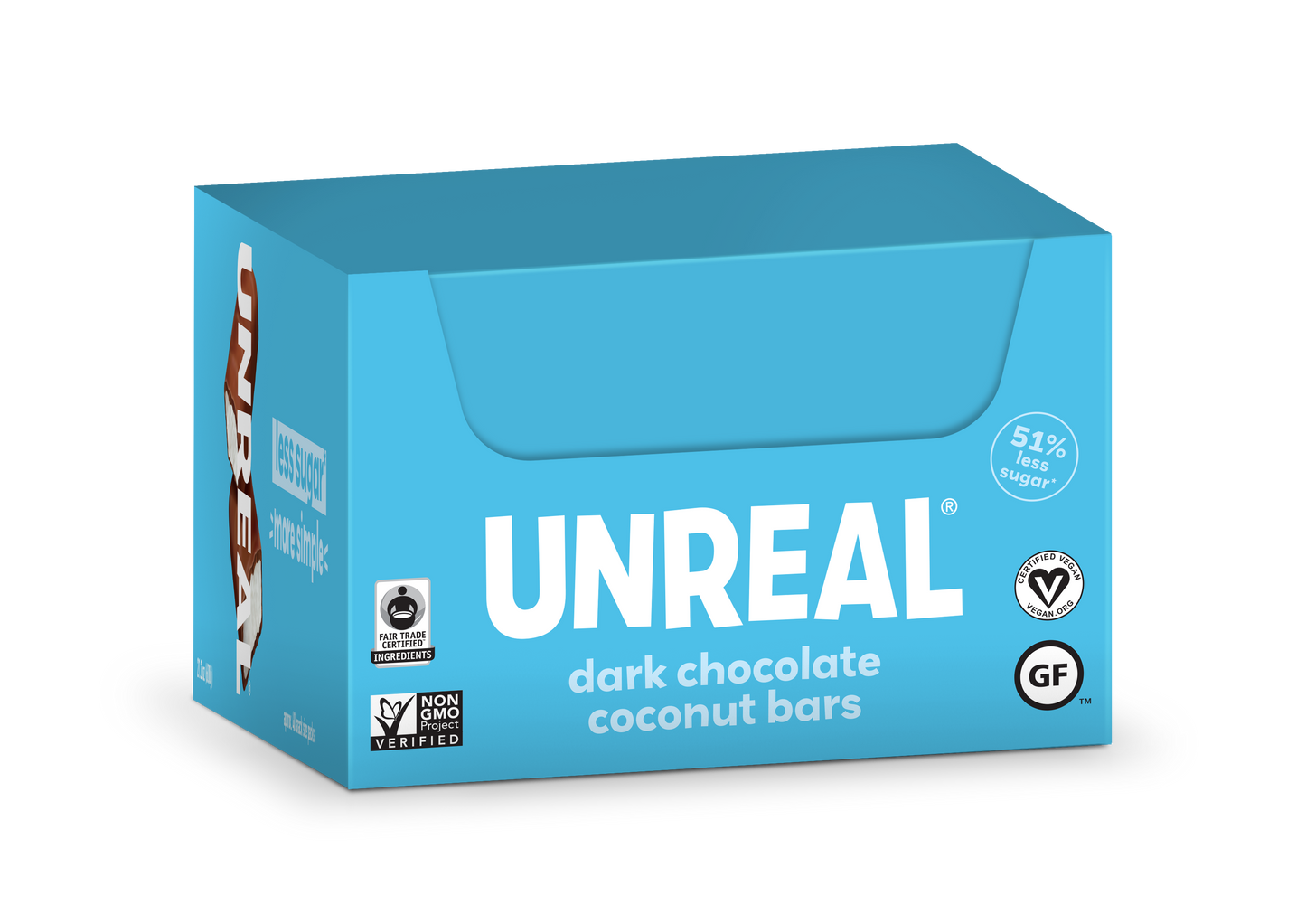 UNREAL - Dark Chocolate Coconut Bar Single