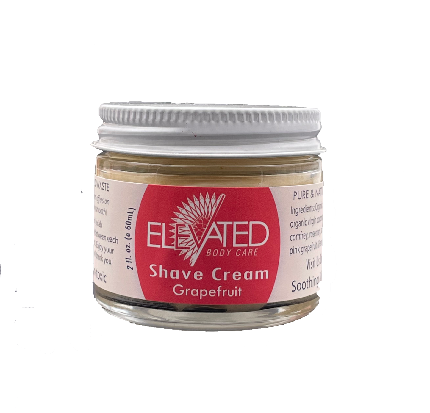 Taylor's Naturals - ELEVATED - Shave Cream • Men & Women • Grapefruit