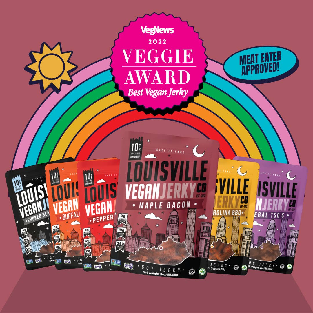 Louisville Vegan Jerky Co. - Maple Bacon Jerky