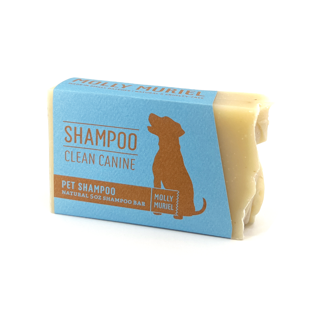 Molly Muriel Bath + Body - CLEAN CANINE PET SHAMPOO BAR – 5OZ