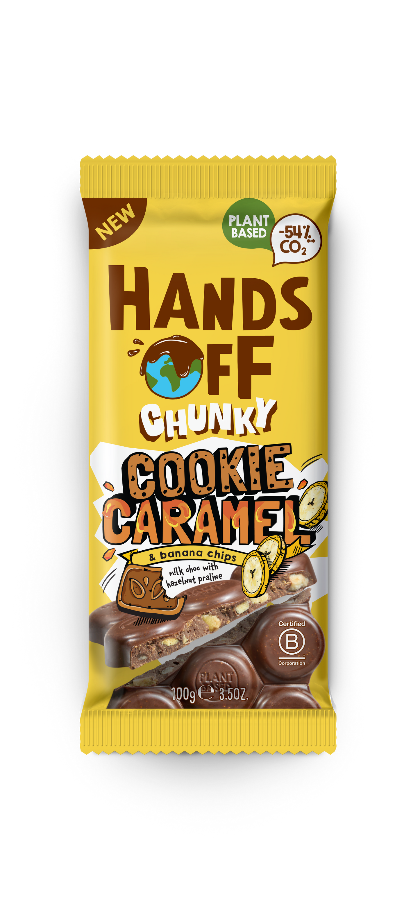 Belgium's Chocolate Source - Hands Off Chunky Cookie Caramel Crunch Bar