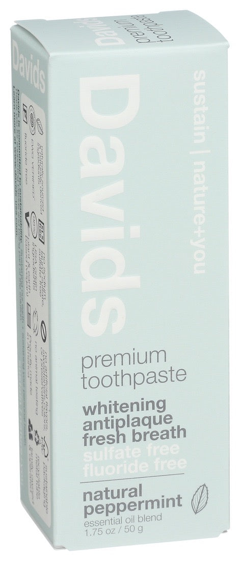David's Toothpaste Peppermint 1.75oz