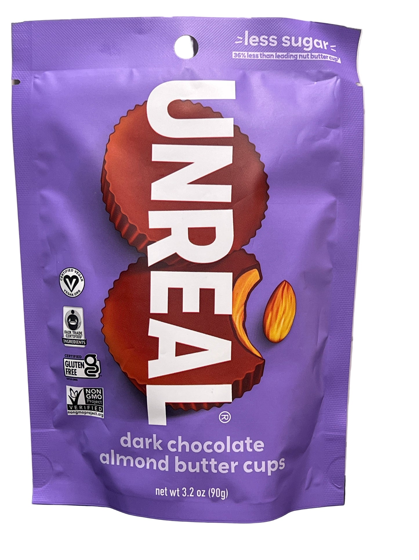 Unreal Dark Chocolate Almond Butter Cups