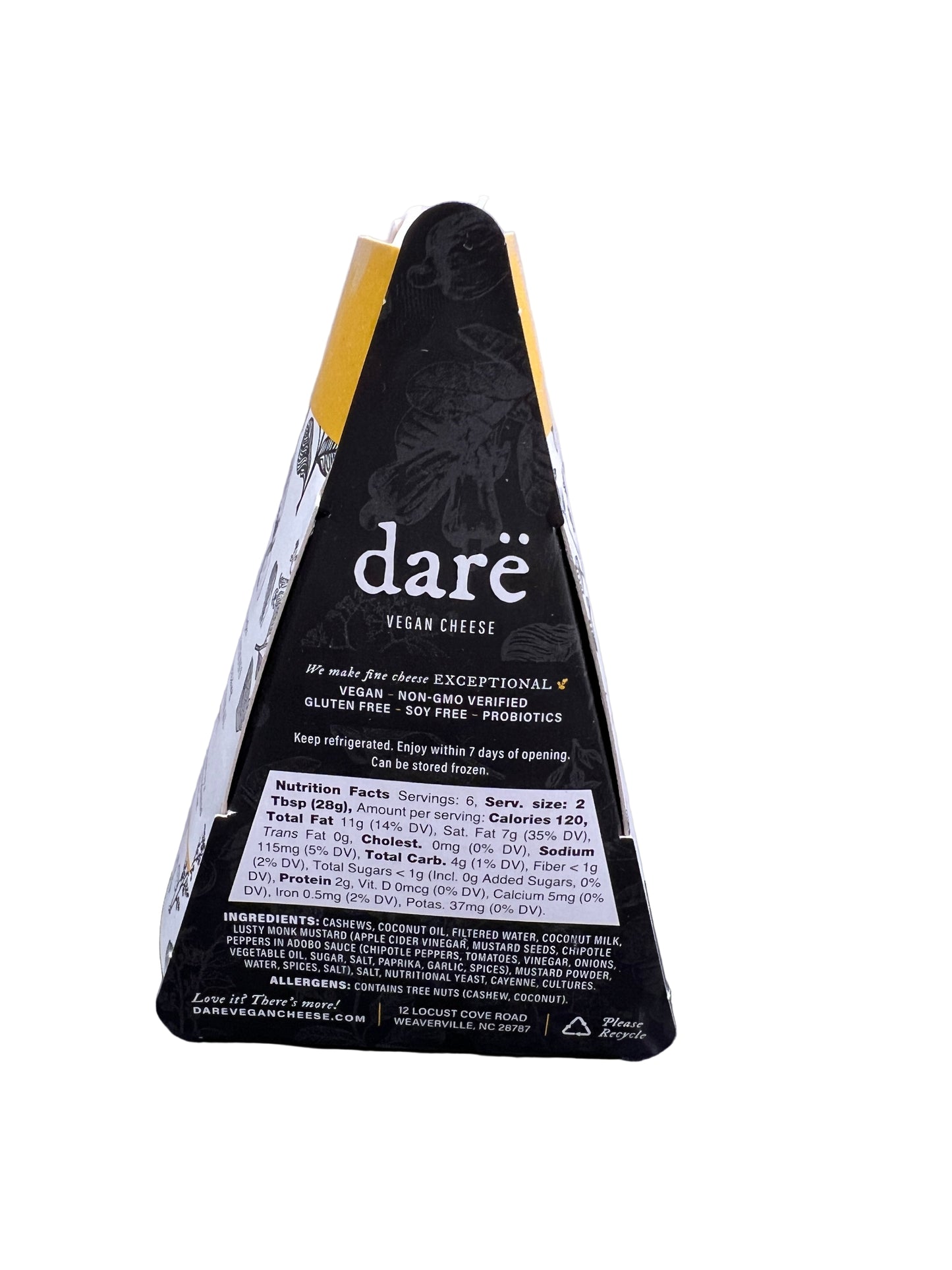 Darë Lusty Mustard Plant Based Cheese