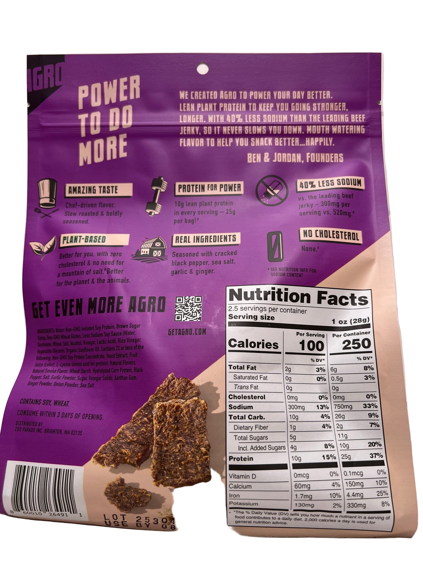 Agro Power Jerky Grilled Teriyaki