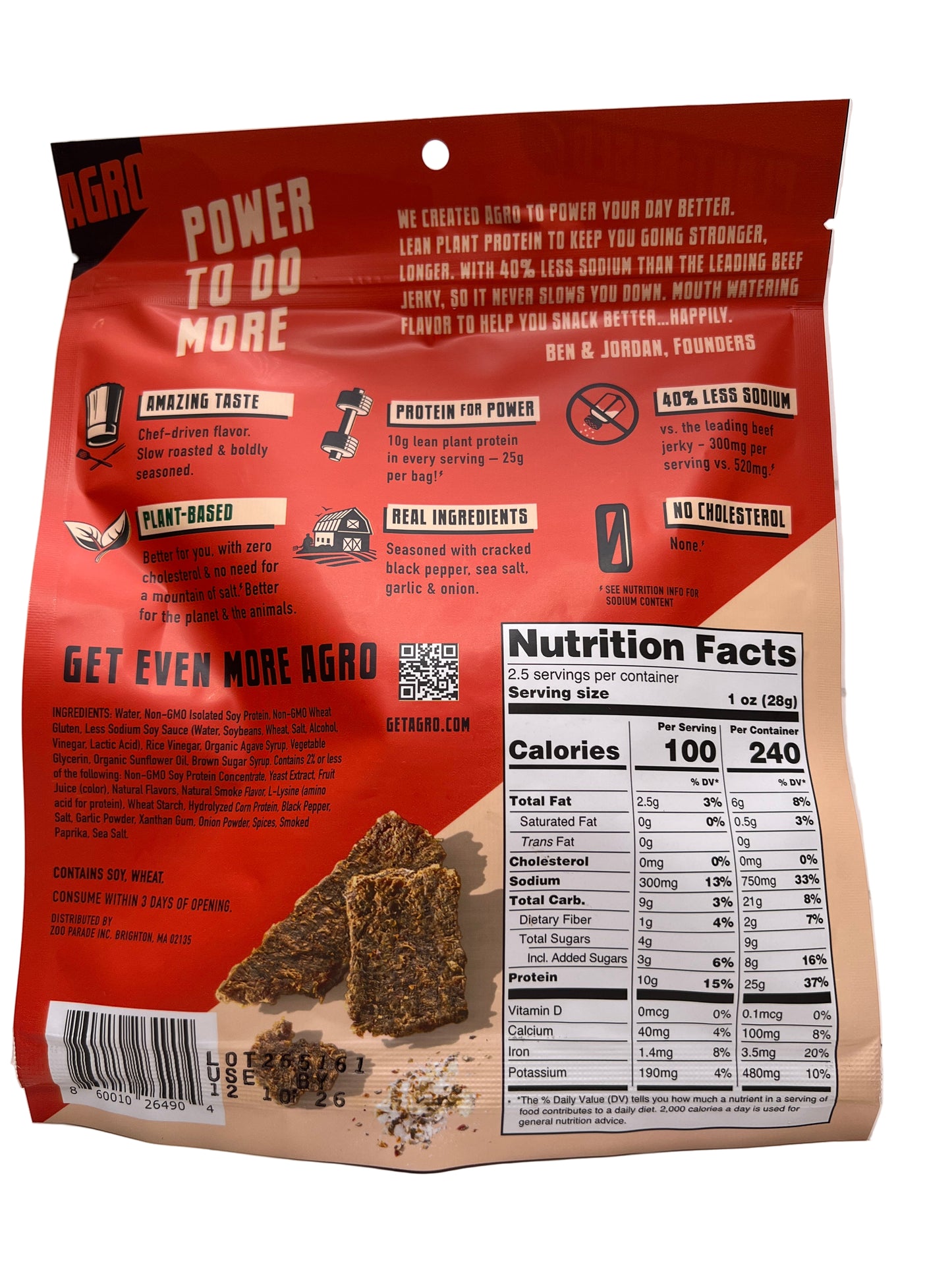 Agro Power Jerky Savory Original