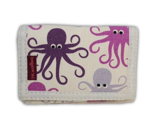 Bungalow360 Tri-Fold Wallet "Octopus"