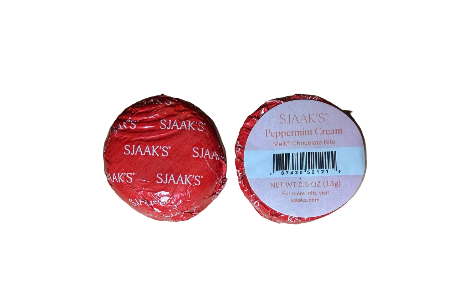 Sjaak's - Peppermint Cream Melk Chocolate Bite