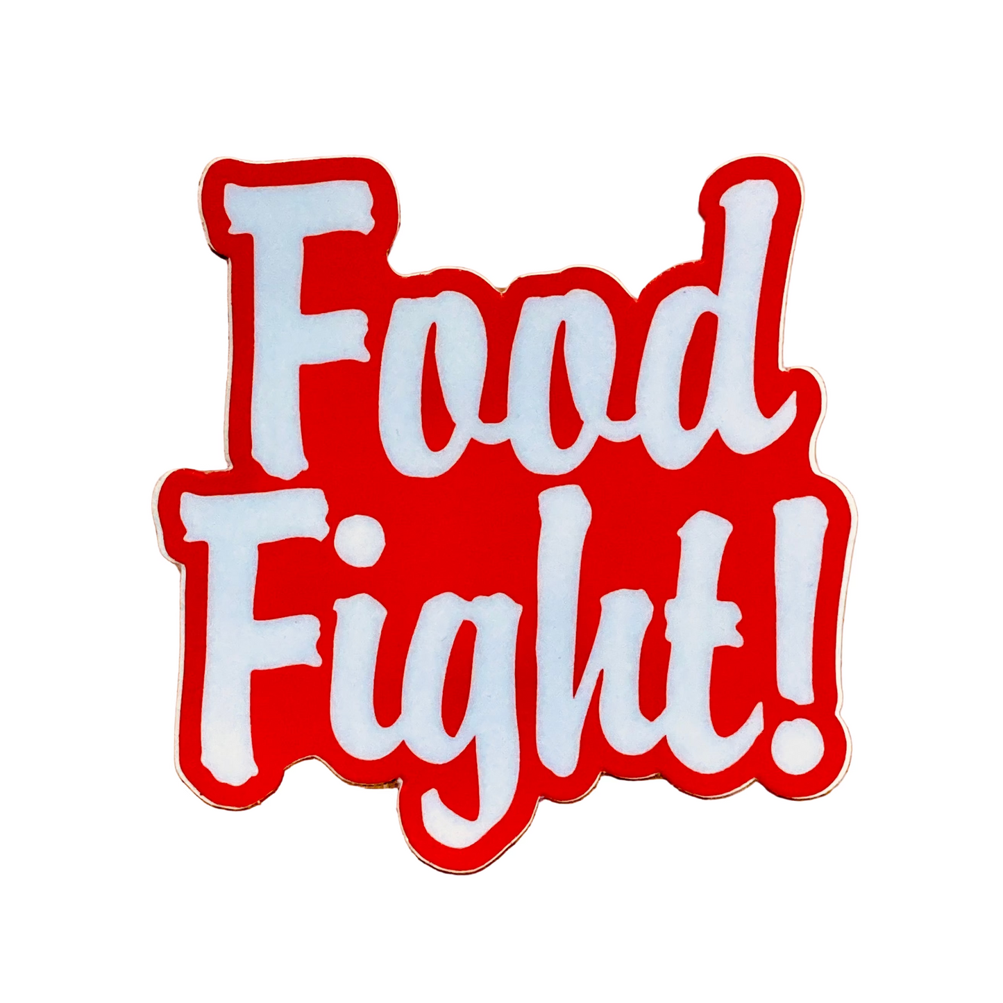 Food Fight! Logo Sticker