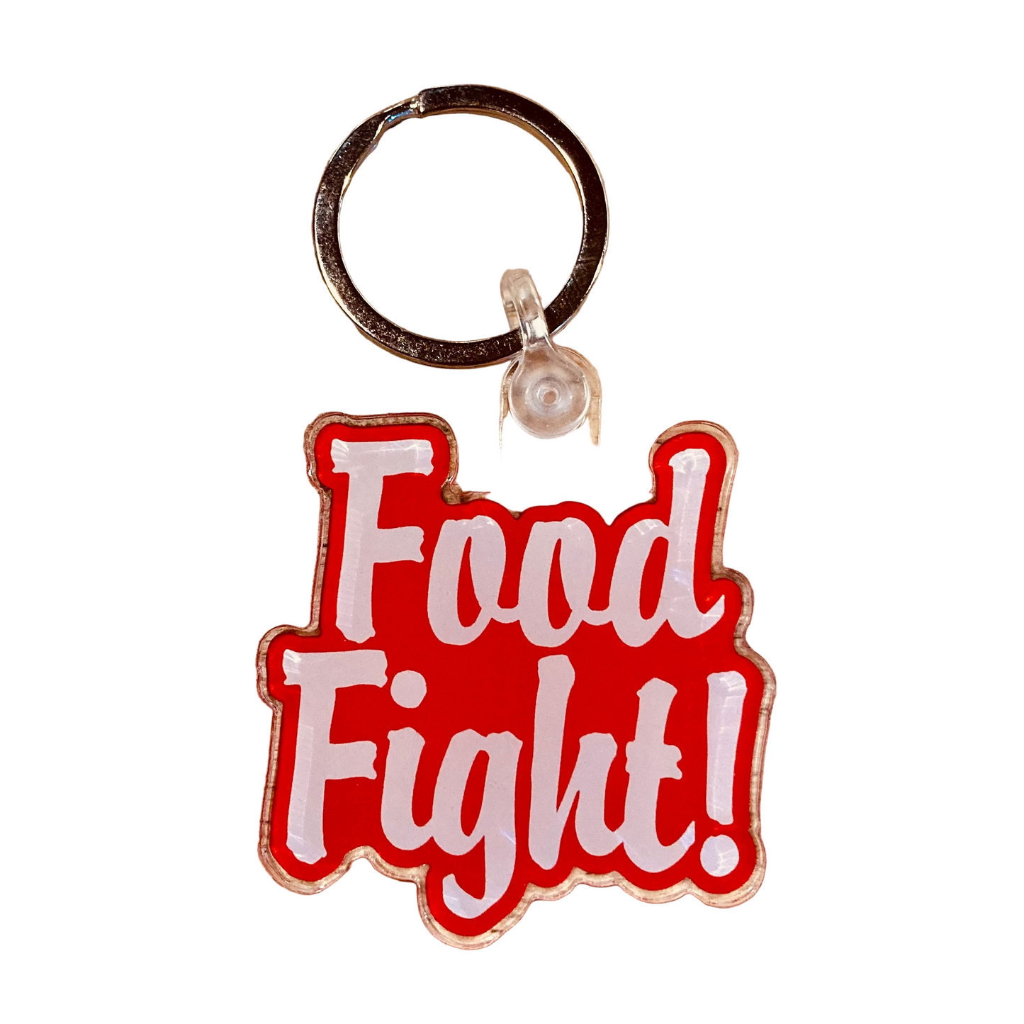 Food Fight! Logo Key Chain