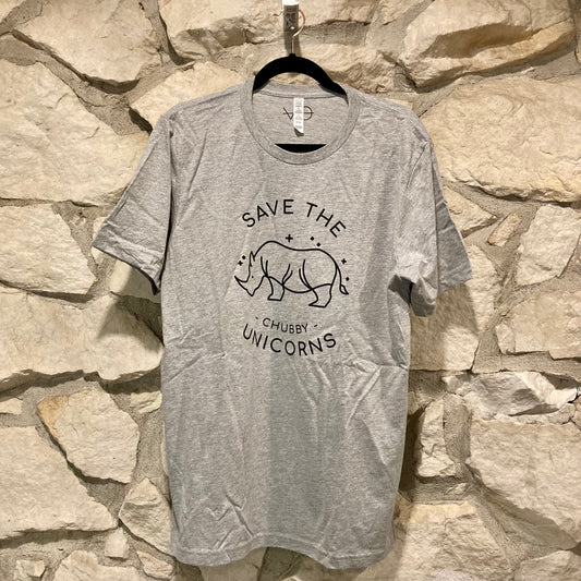 Vegan Outfitters "Save The Chubby Unicorns" T-Shirt (Unisex)