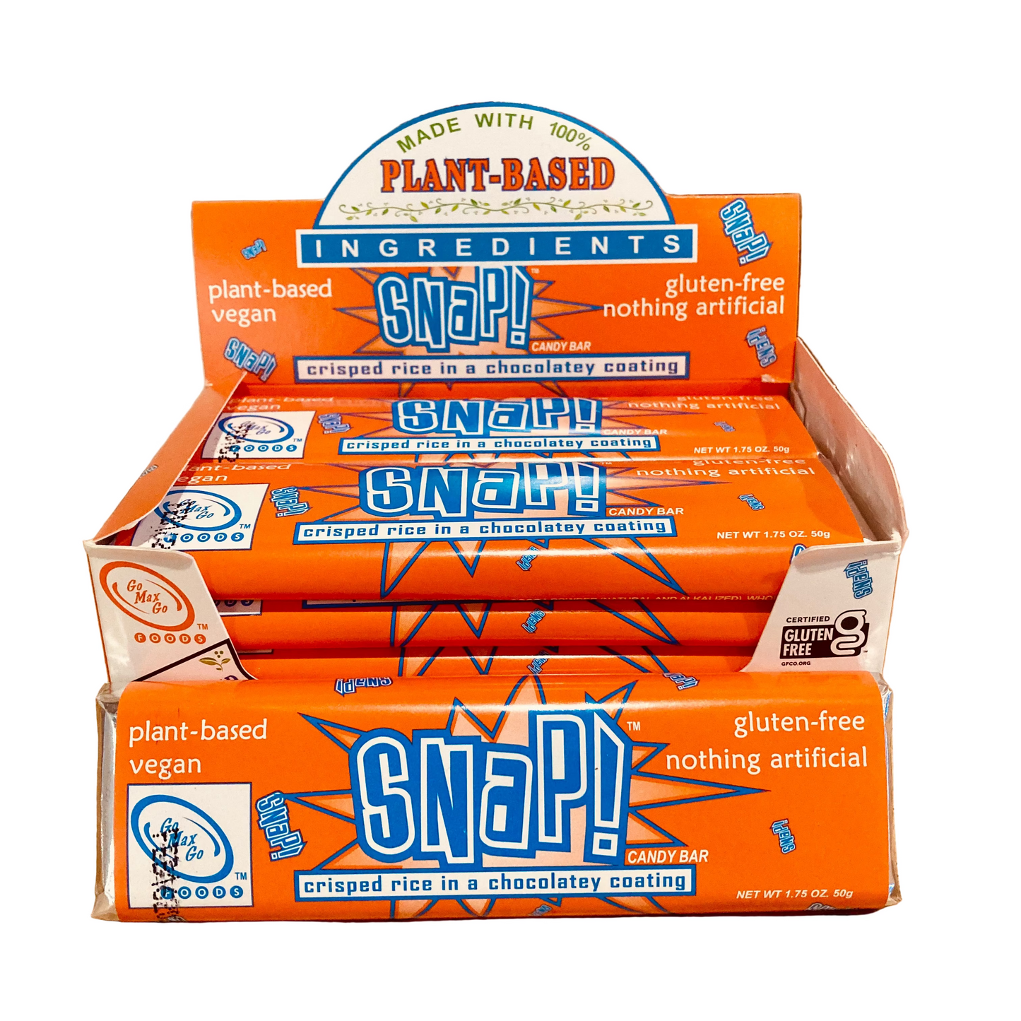Go Max Go SNAP! Candy Bar 12pk