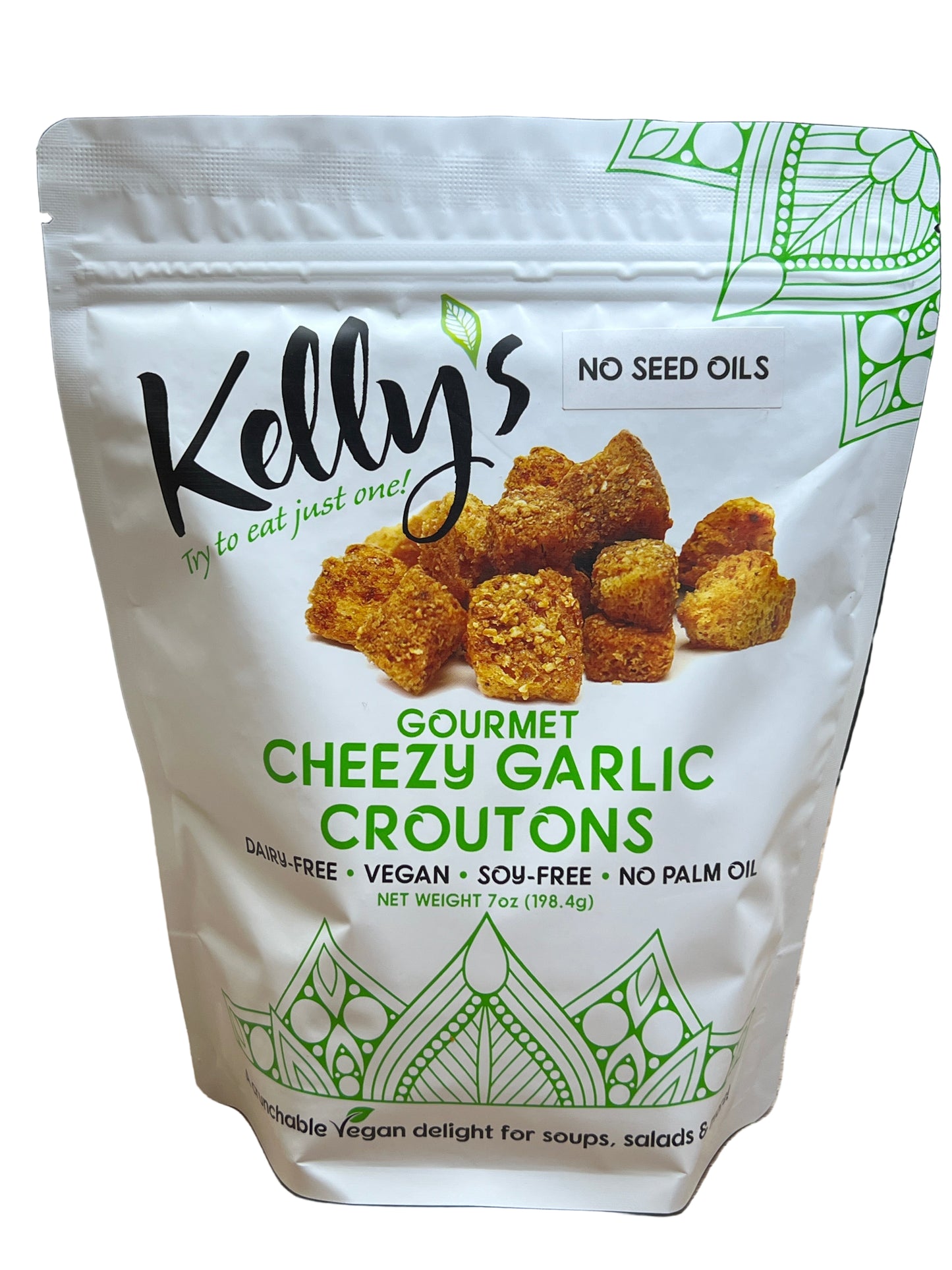Kelly's Gourmet Cheezy Garlic Croutons