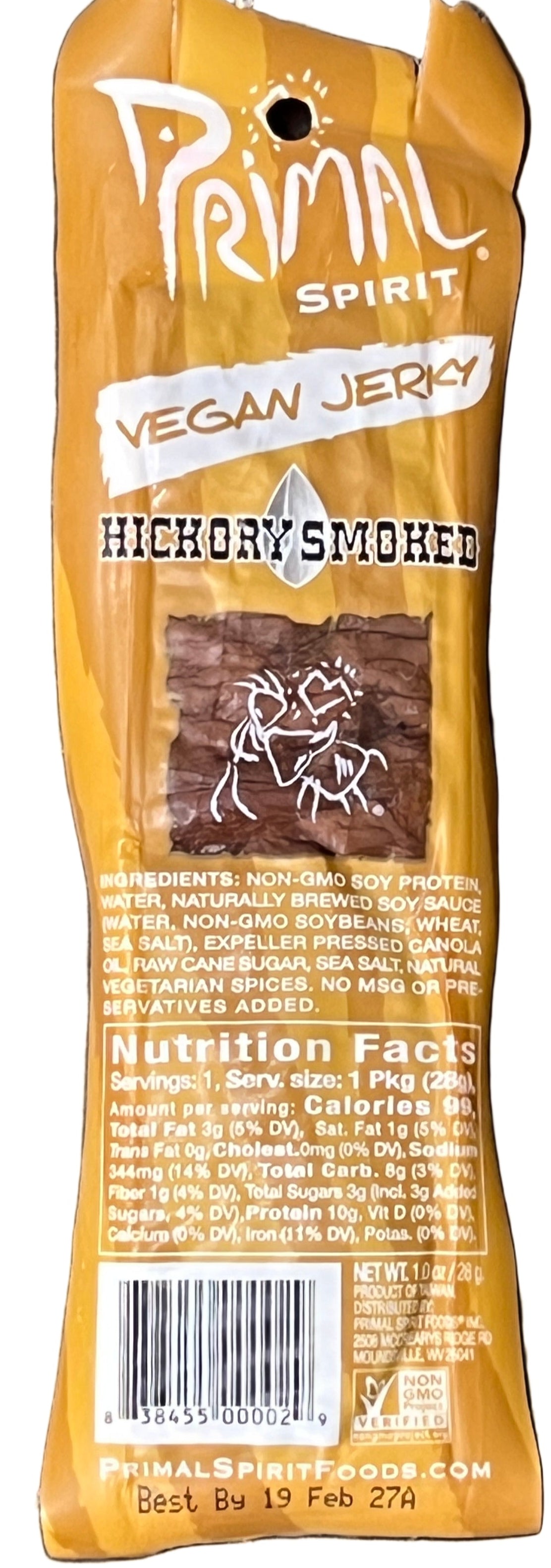 Primal Spirit Jerky Hickory Smoked