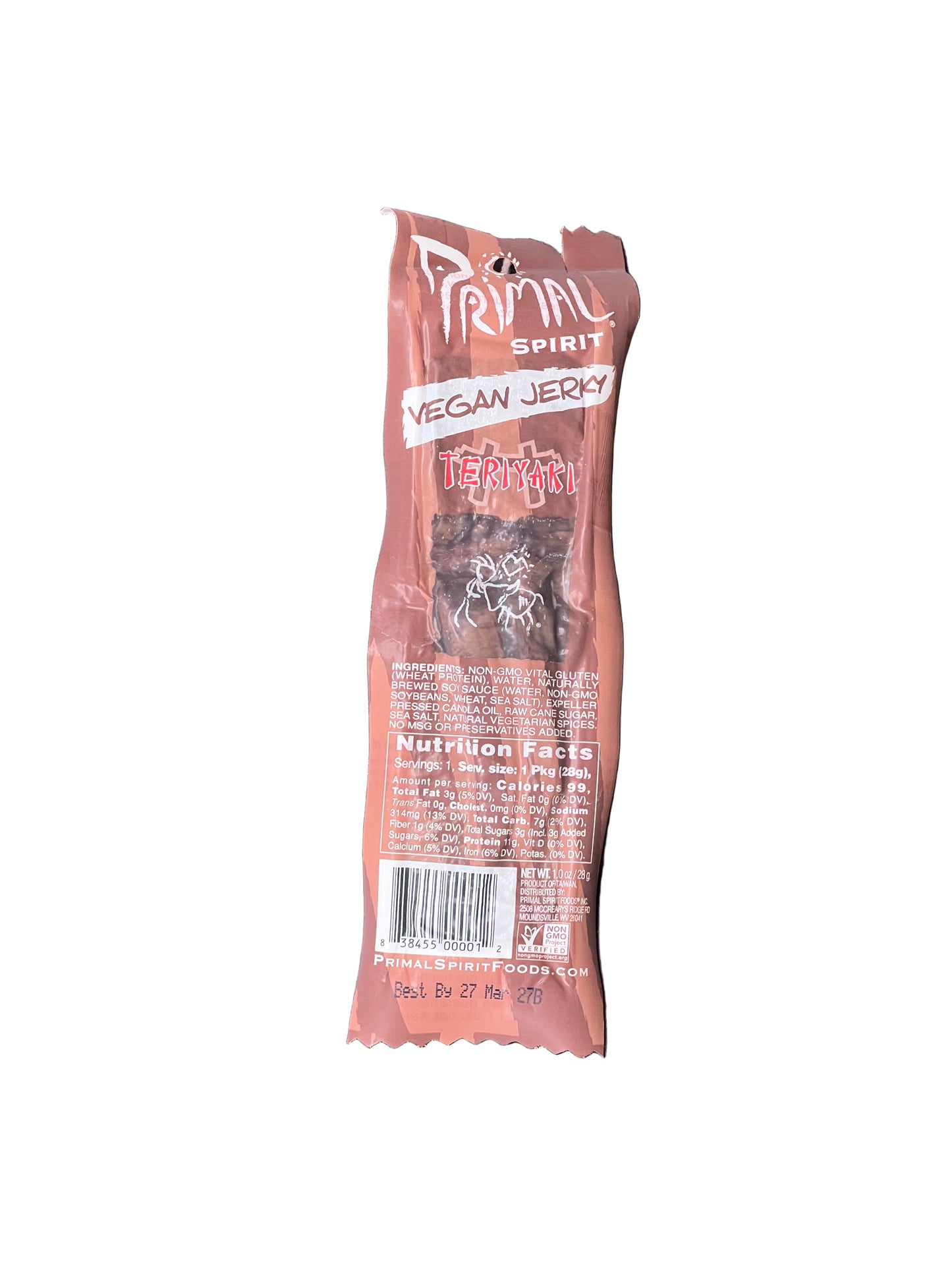 Primal Spirit Jerky Teriyaki