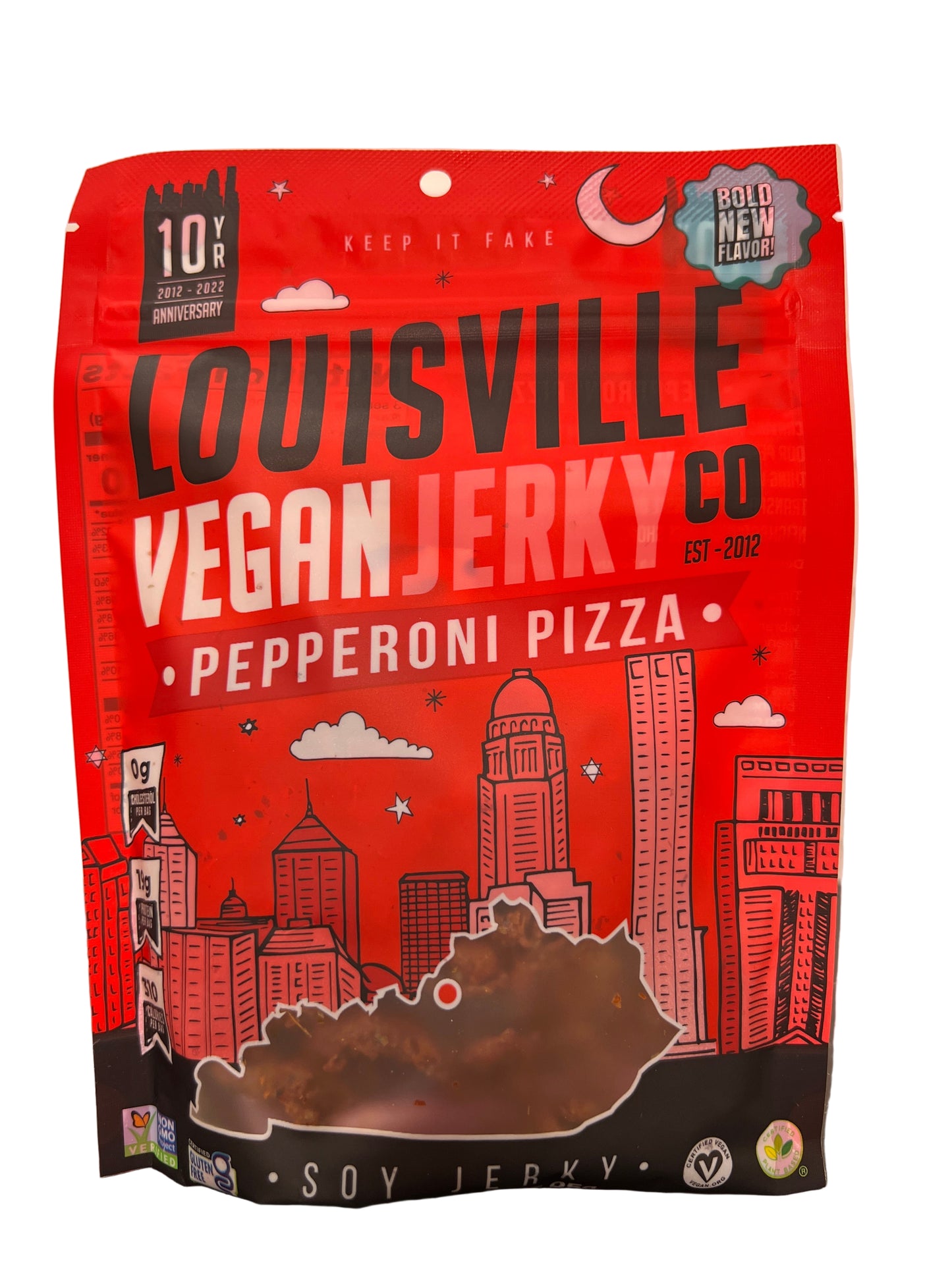 Louisville Jerky Pepperoni Pizza