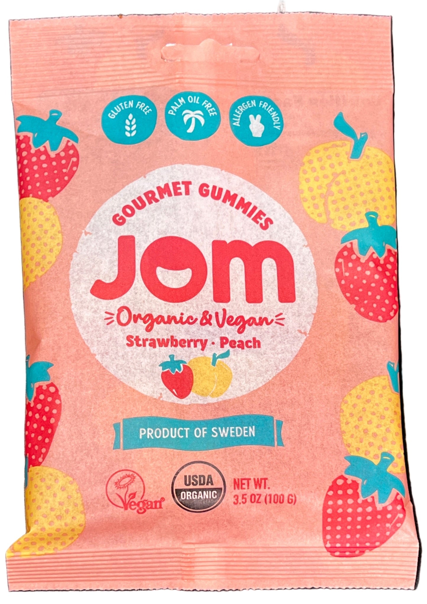 Jom - Strawberry Peach 3.5oz