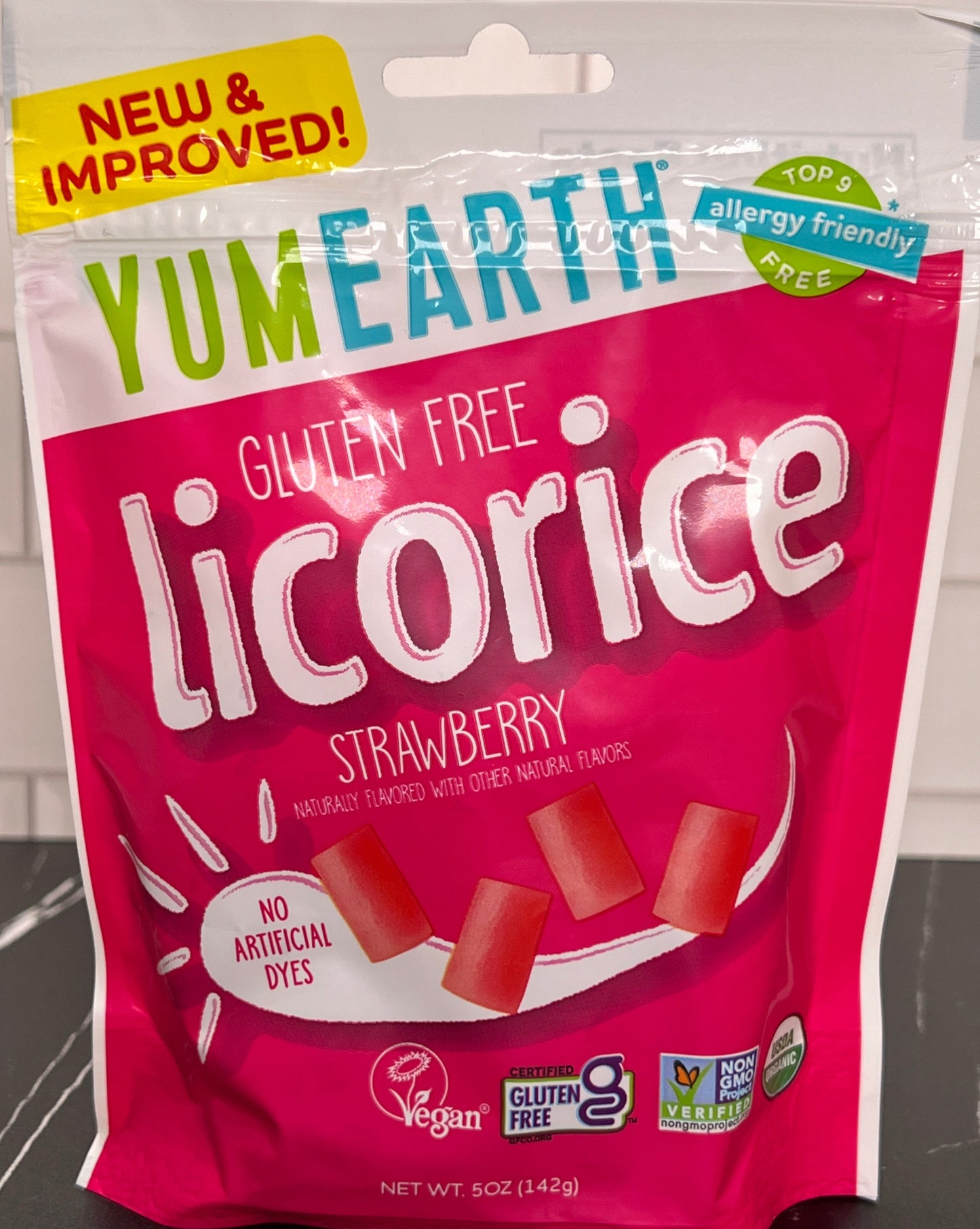 YumEarth Licorice - Strawberry