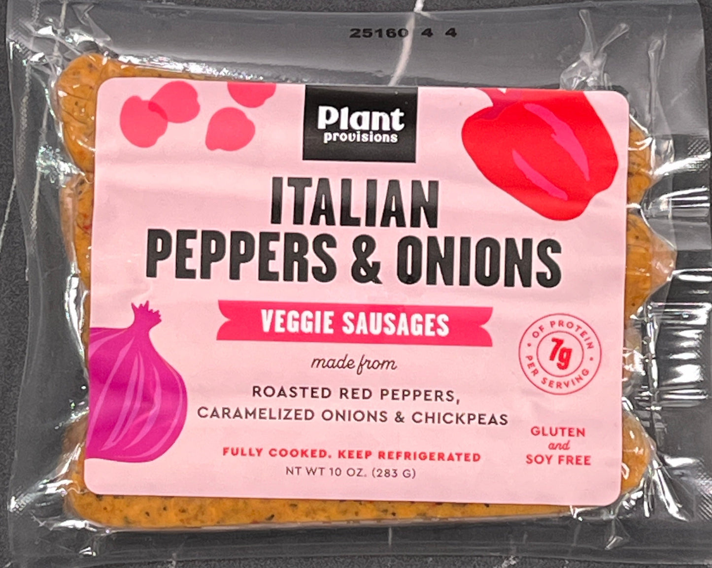 Plant Provisions Italian Peppers & Onion Sausages