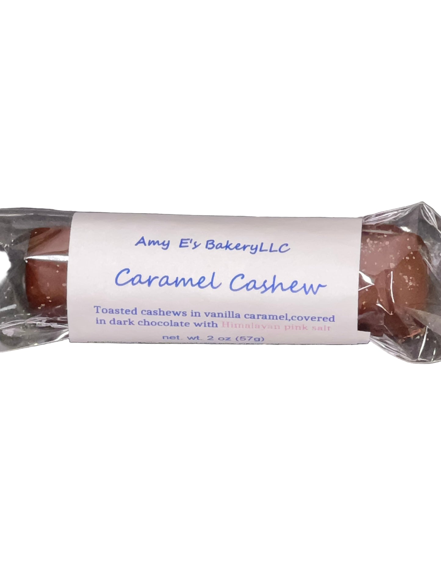 Amy E's Bakery Caramel Cashew Bar
