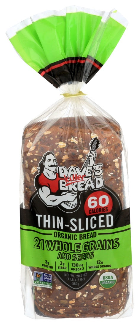 Dave's Killer Bread 21 Whole Grains & Seeds Thin Sliced