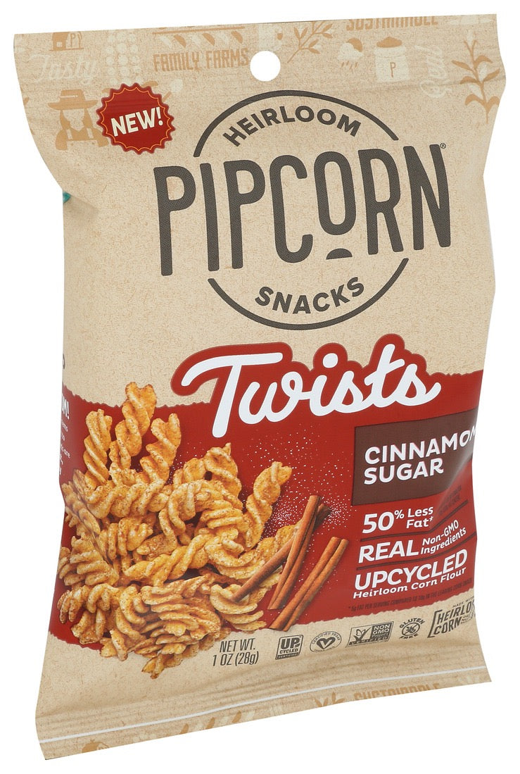 PipCorn - Twists with Cinnamon Sugar