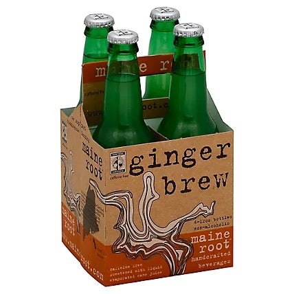 Maine Root Ginger Brew 4pk