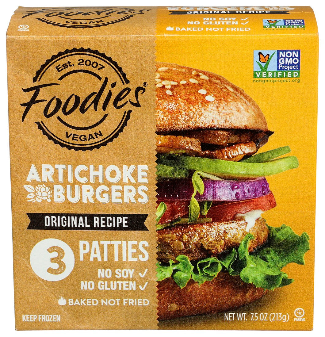 Foodies Artichoke Burgers Original