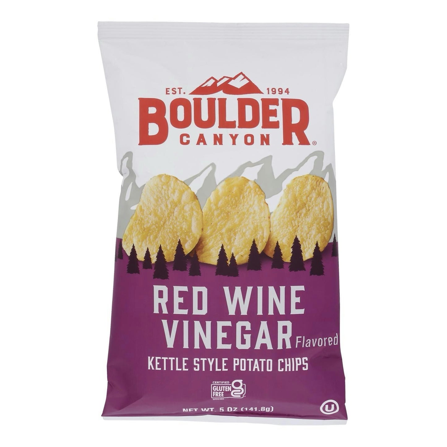 Boulder Canyon Red Wine Vinegar Potato Chips 5oz