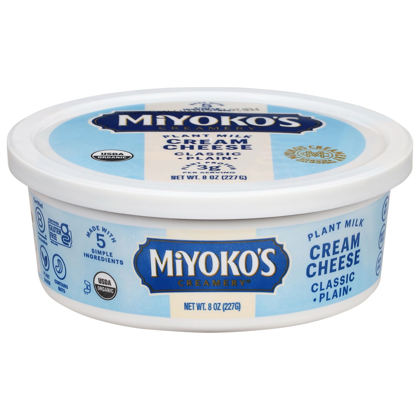 Miyoko's - Classic Cream Cheese Plain