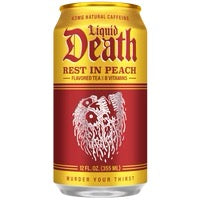 Liquid Death - Rest in Peach 12oz