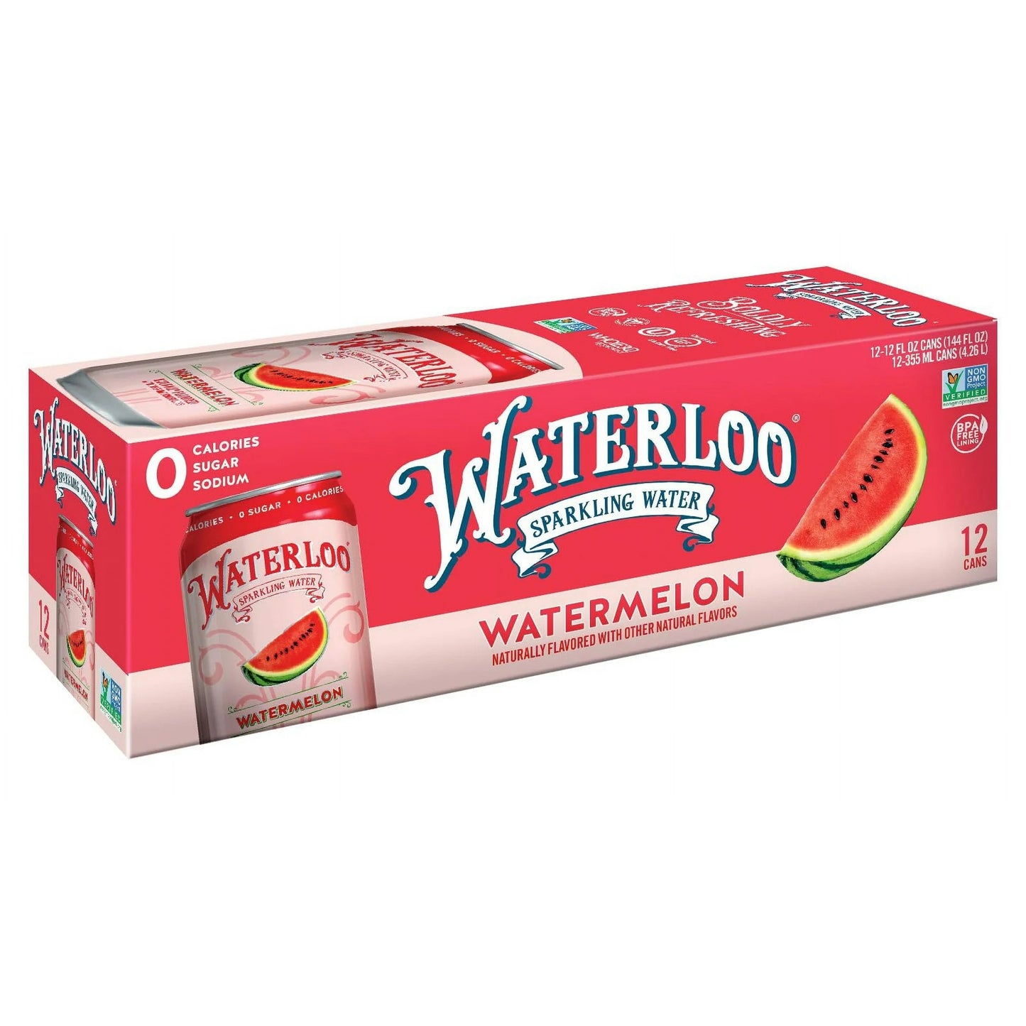 Waterloo Sparkling Watermelon 12pk