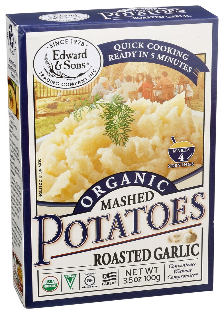 Edward & Sons Mashed Potatoes Roasted Garlic