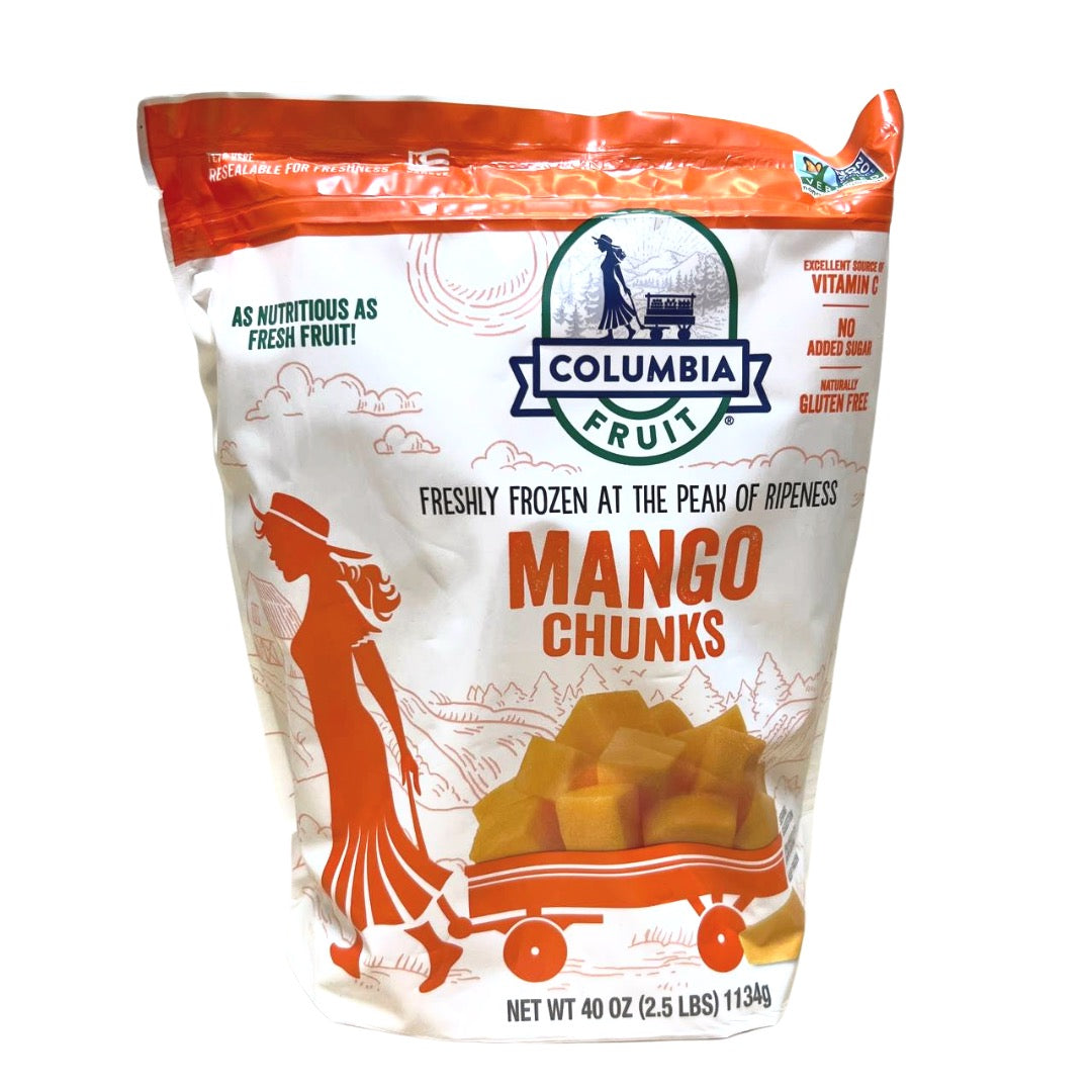 Columbia Fruit - Mango Chunks 2.5lb