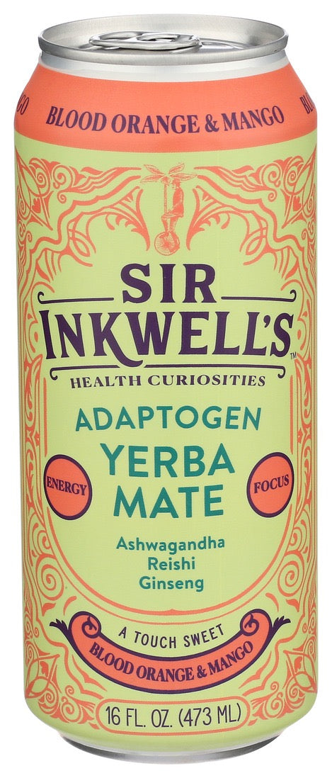 Sir Inkwell's Yerba Mate - Blood Orange & Mango