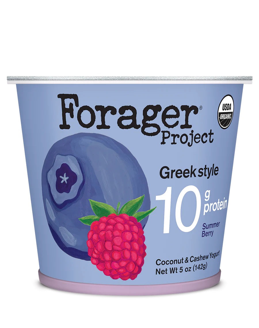 Forager Project Organic Greek Yogurt Summer Berry