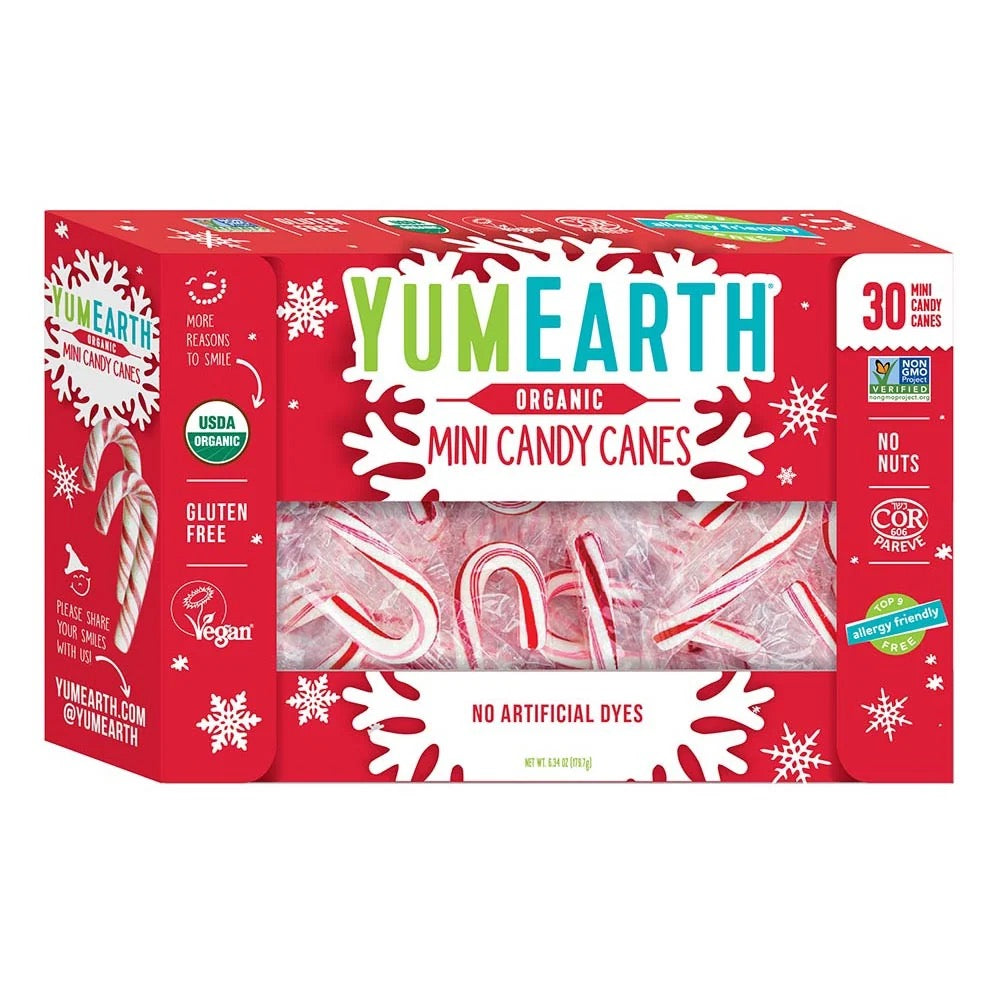 YumEarth - Mini Candy Canes 30pk