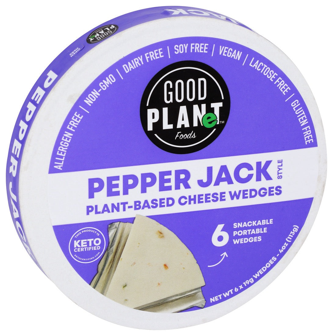 Good Planet Cheese Wedges Pepper Jack