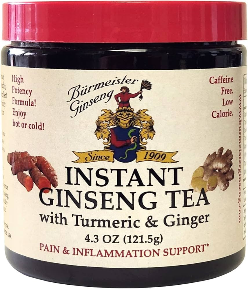 Burmeister Ginseng Tea Turmeric & Ginger