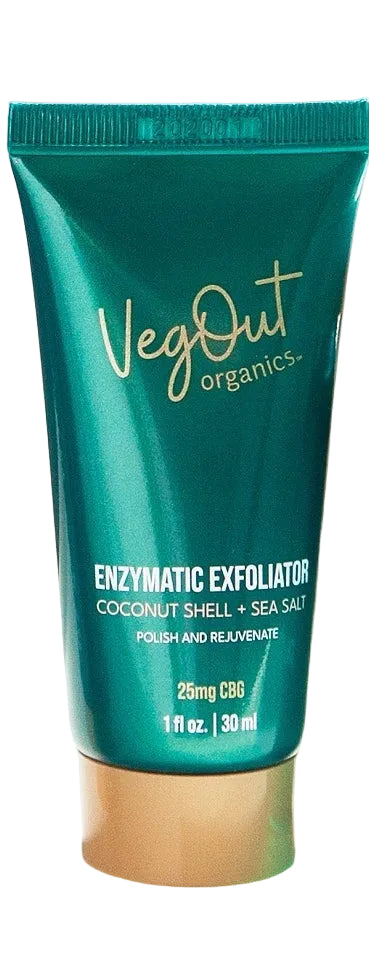 VegOut Organics Enzymatic Exfoliator Travel Size