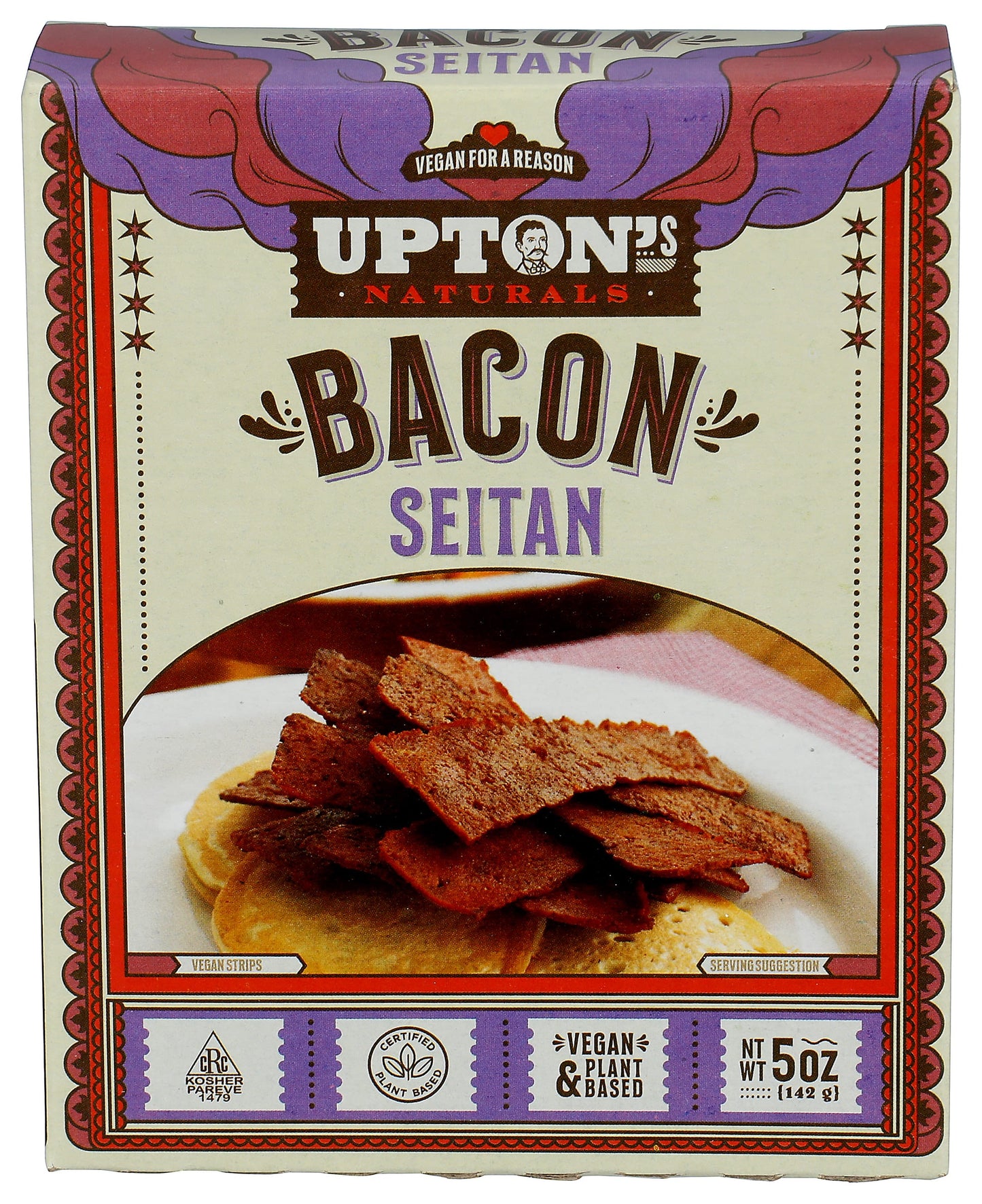 Upton's Traditional Seitan Bacon