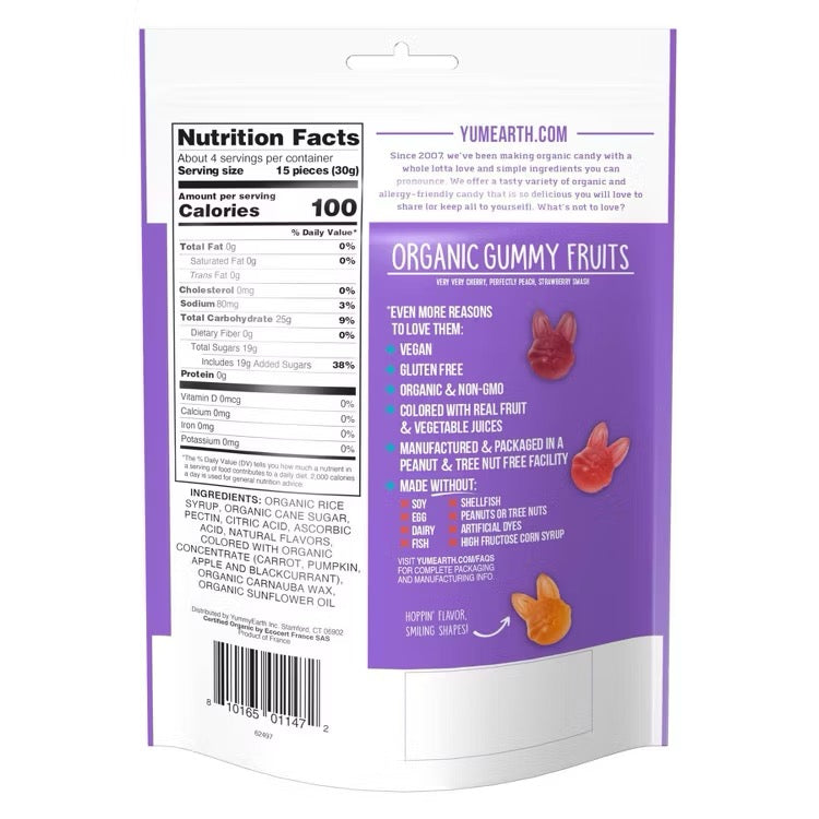 YumEarth - Easter Gummy Fruits