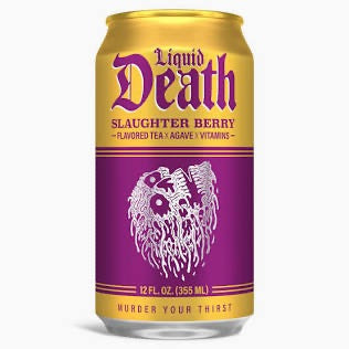 Liquid Death Slaughter Berry 12oz