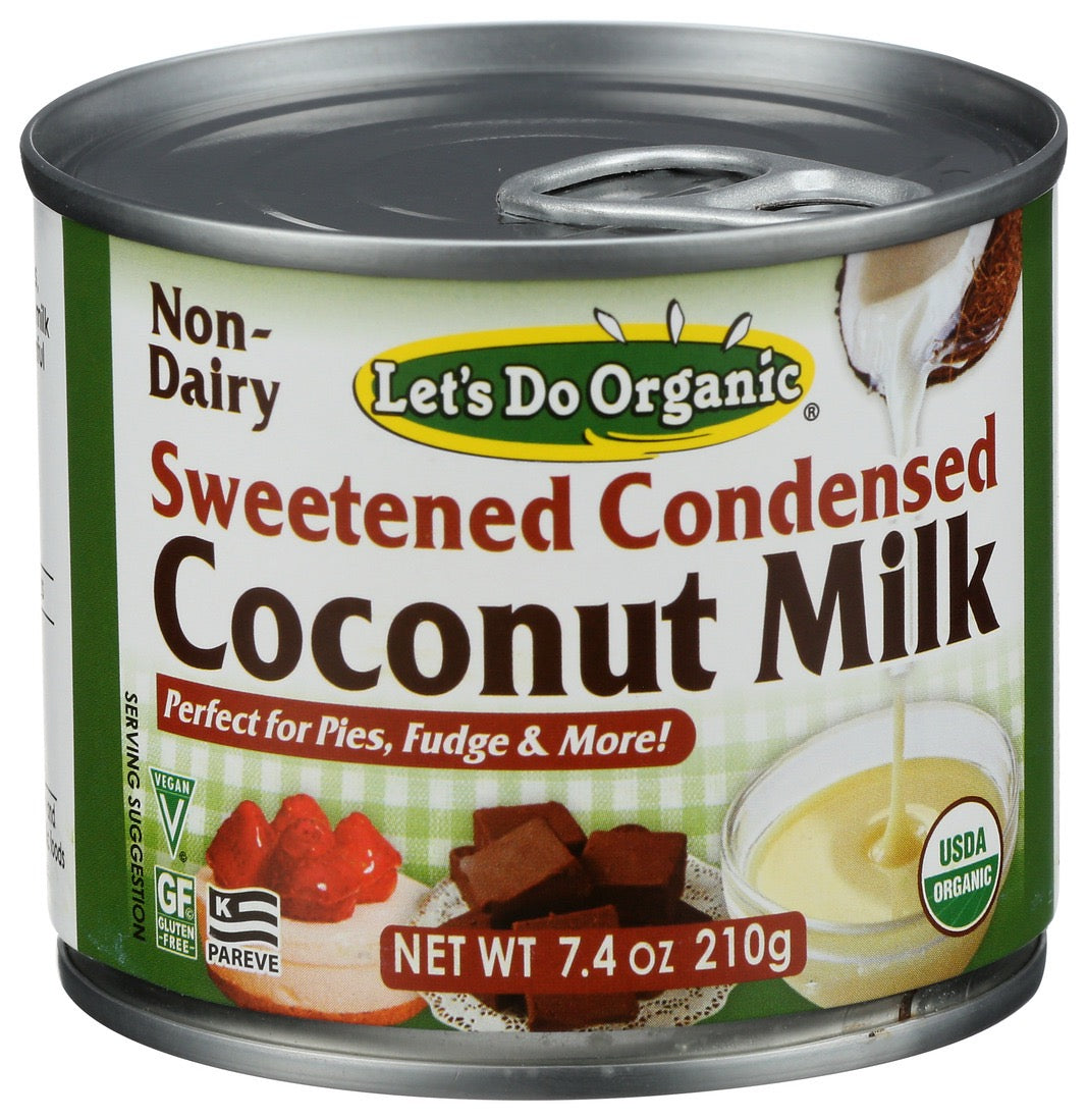 Let's Do Organic Sweetened Condensed Coconut Milk